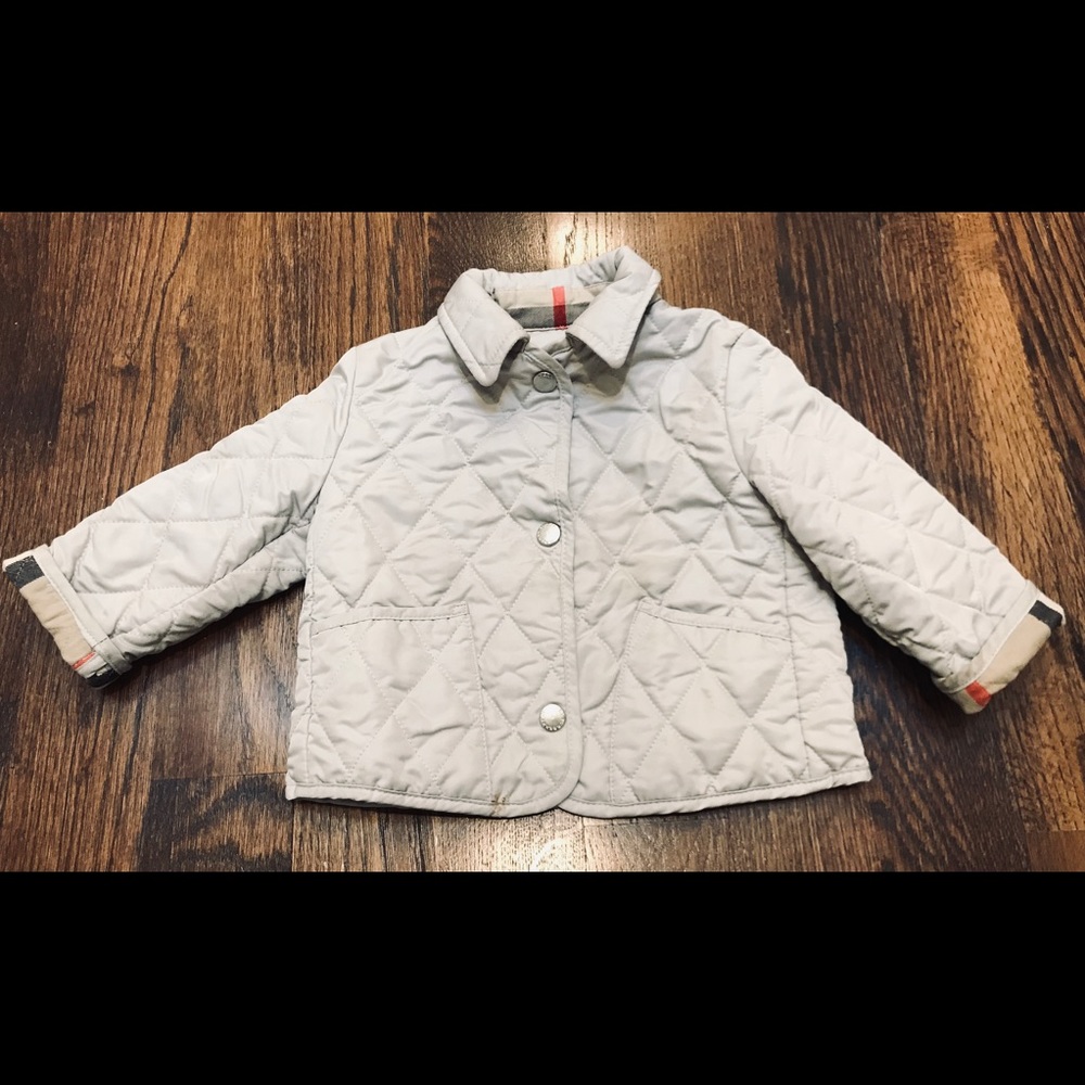 Burberry Check Toddler Jacket (Size 18 Months)